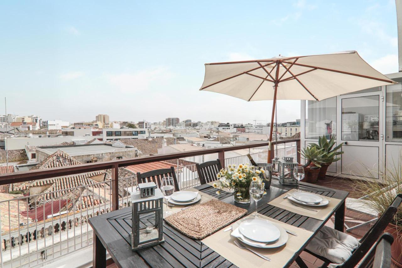 Panoramic Faro Apartment Exterior foto